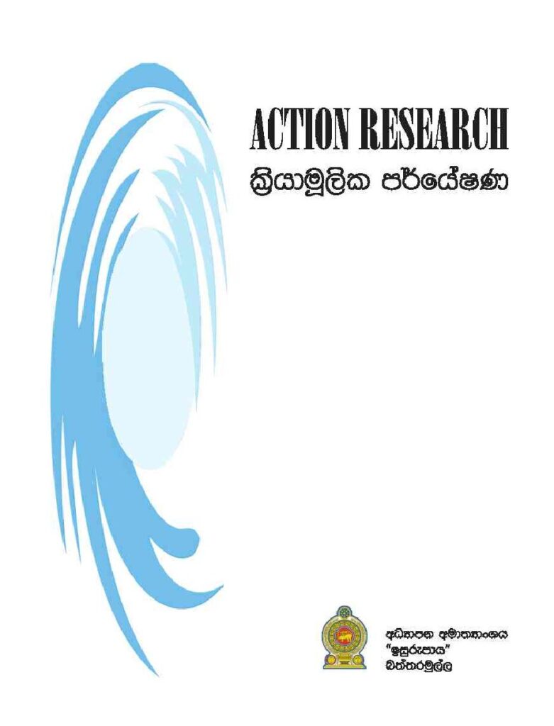 thumbnail of ක්‍රියාමූල පරීක්ෂණ Action_Research Iskolee.com